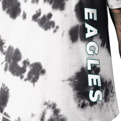 Philadelphia Eagles MSX by Michael Strahan Freestyle Tie-Dye T-Shirt - Black T-shirts