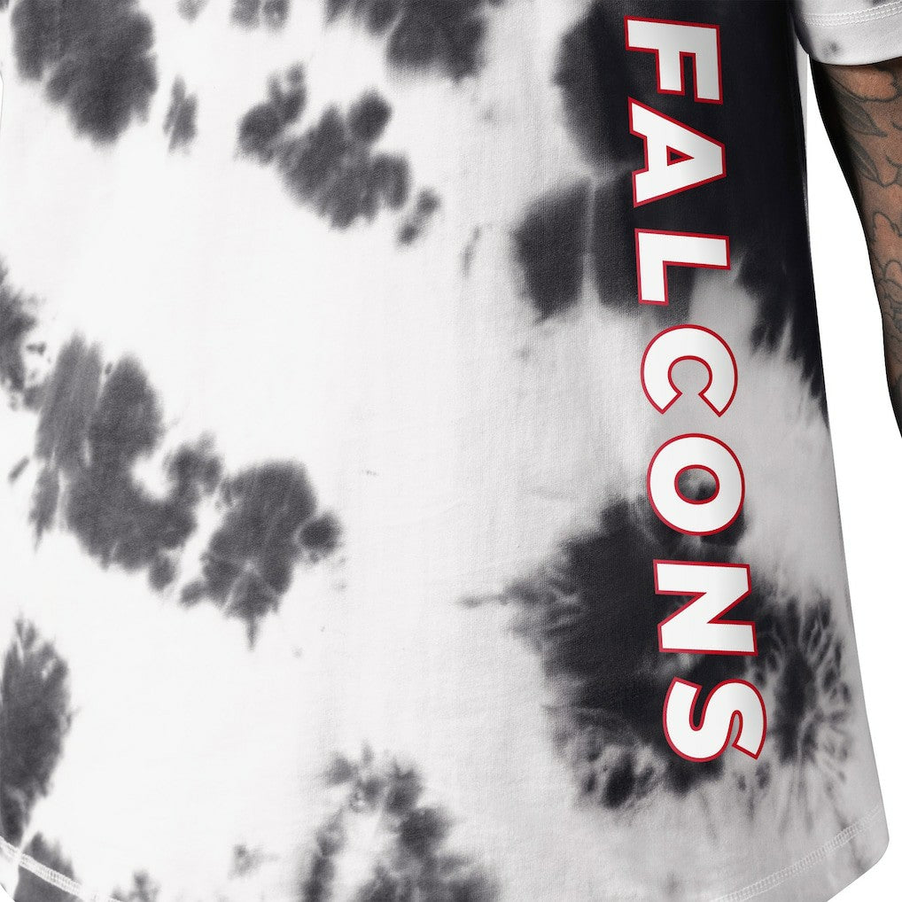 Atlanta Falcons MSX by Michael Strahan Freestyle Tie-Dye T-Shirt - Black T-shirts