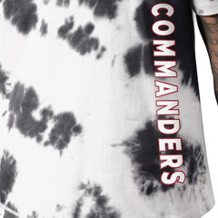 Washington Commanders MSX by Michael Strahan Freestyle Tie-Dye T-Shirt - Black T-shirts