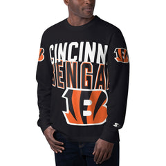 Cincinnati Bengals Starter Clutch Hit Long Sleeve T-Shirt - Black T-shirts