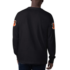 Cincinnati Bengals Starter Clutch Hit Long Sleeve T-Shirt - Black T-shirts