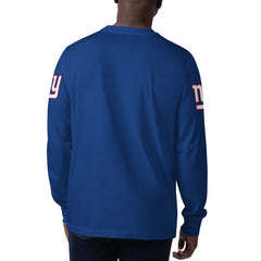 New York Giants Starter Clutch Hit Long Sleeve T-Shirt - Royal T-shirts