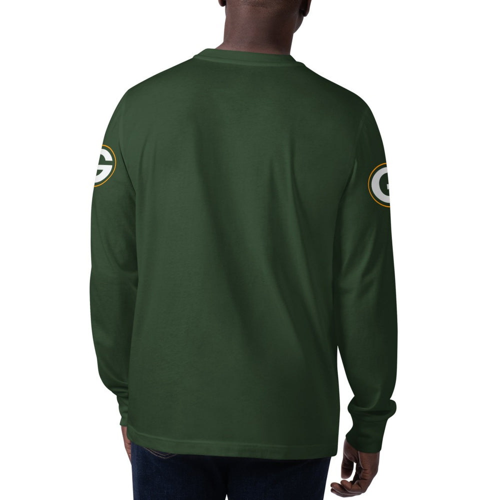 Green Bay Packers Starter Clutch Hit Long Sleeve T-Shirt - Green T-shirts