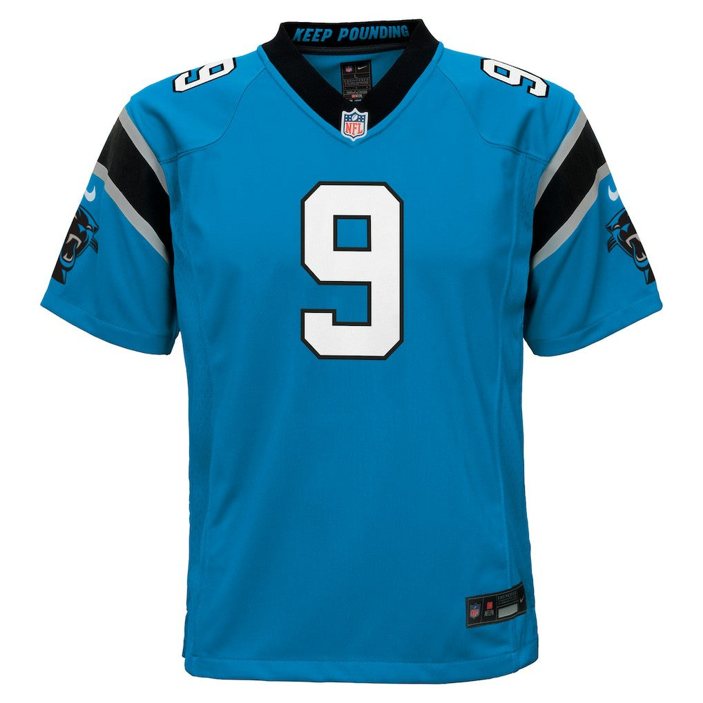 Bryce Young Carolina Panthers Youth Game Jersey - Blue Jerseys