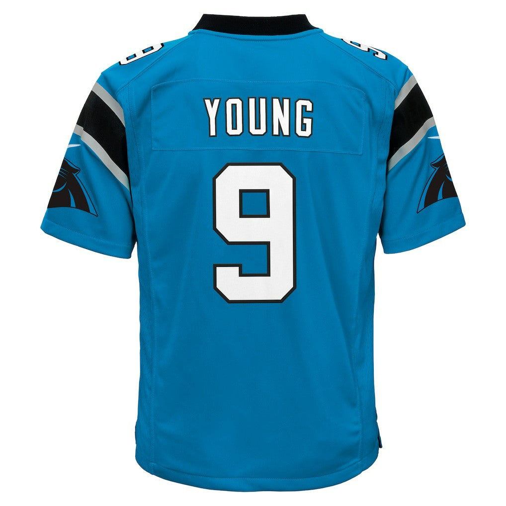 Bryce Young Carolina Panthers Youth Game Jersey - Blue Jerseys