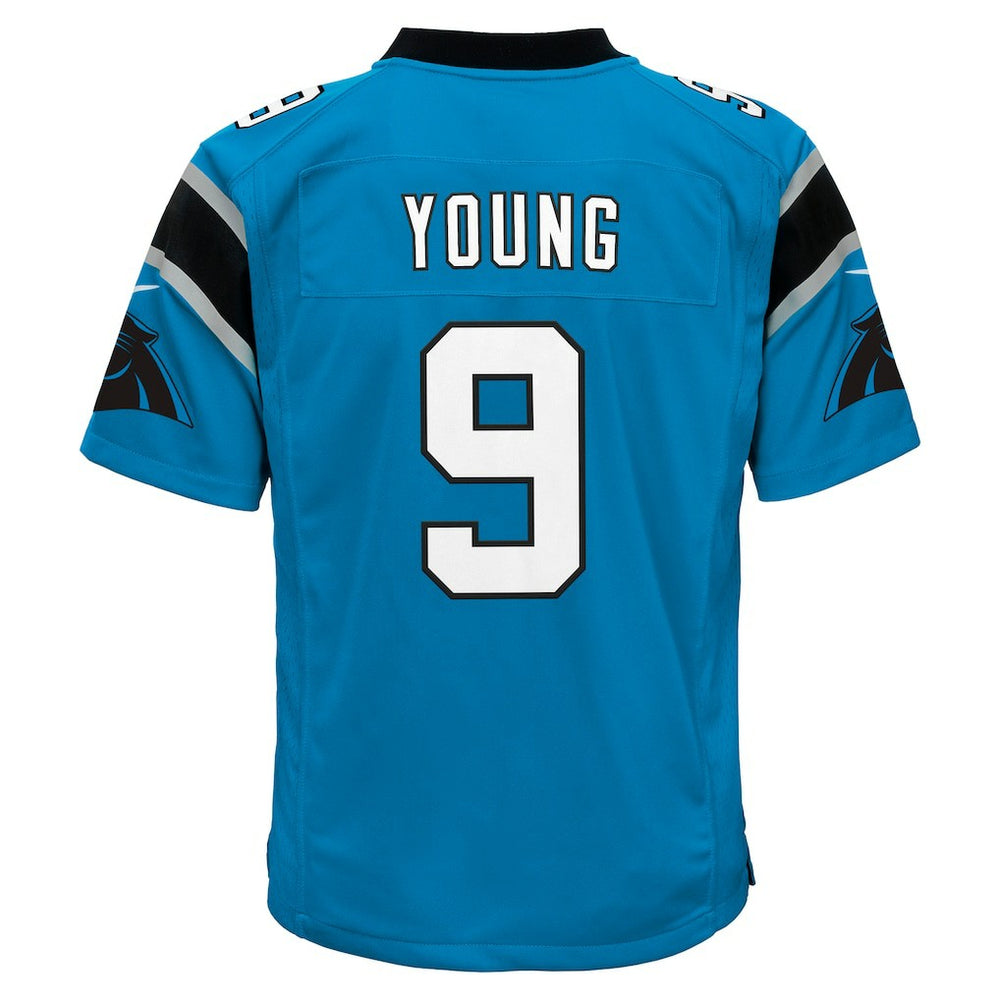 Bryce Young Carolina Panthers Youth Game Jersey - Blue Jerseys