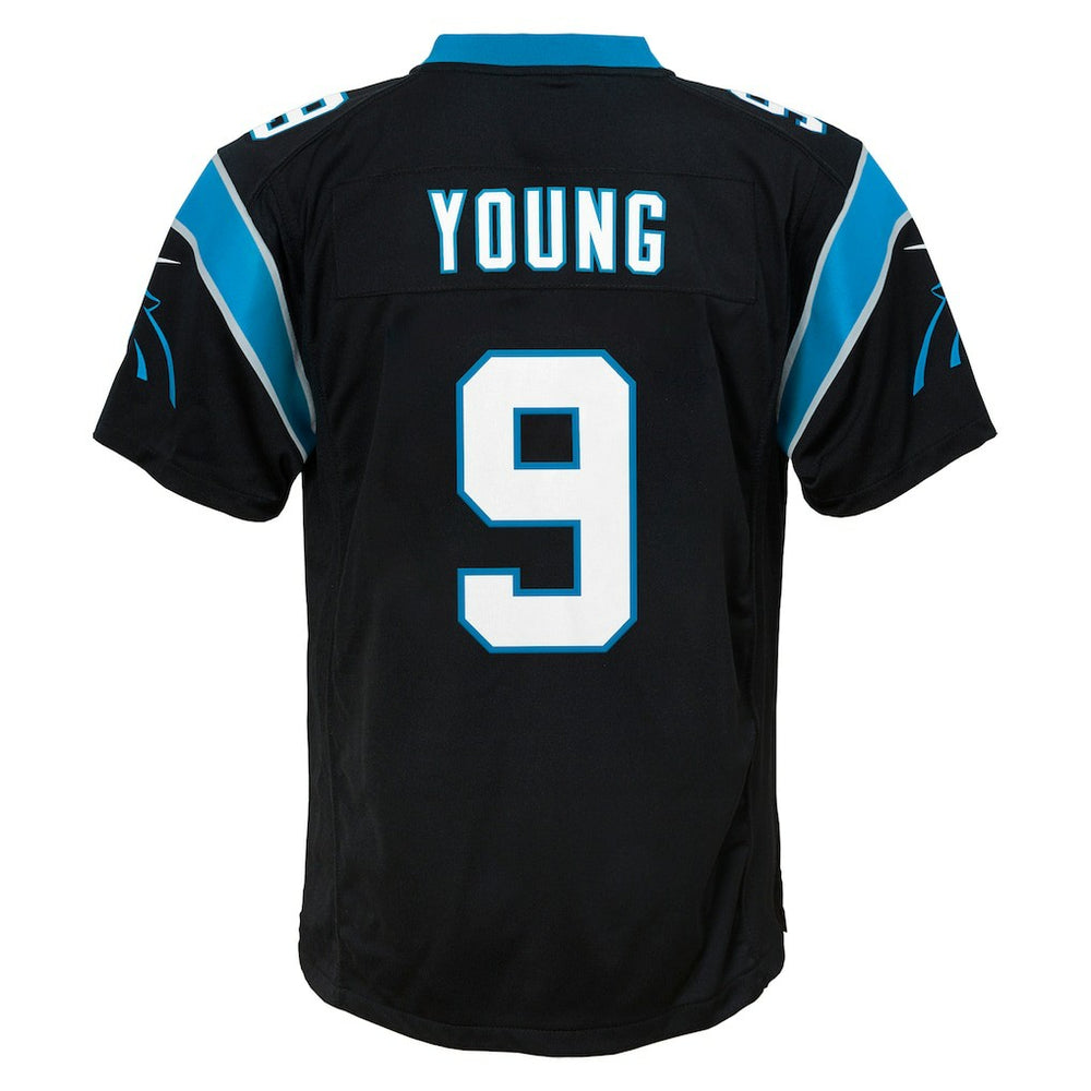 Bryce Young Carolina Panthers Youth Game Jersey - Black Jerseys