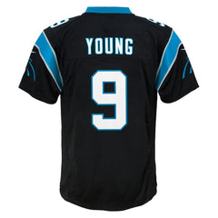 Bryce Young Carolina Panthers Youth Game Jersey - Black Jerseys