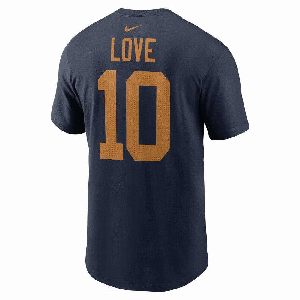 Jordan Love Green Bay Packers The 1923 Classic Name & Number T-Shirt - Navy T-shirts