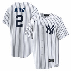 Derek Jeter New York Yankees Nike Home Retired Player Replica Jersey - White Jerseys