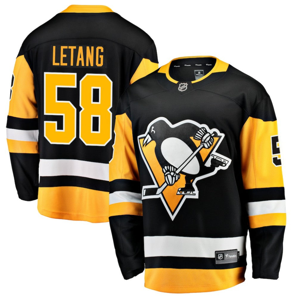 Kris Letang Pittsburgh Penguins Fanatics Home Breakaway Jersey - Black | US 200119689