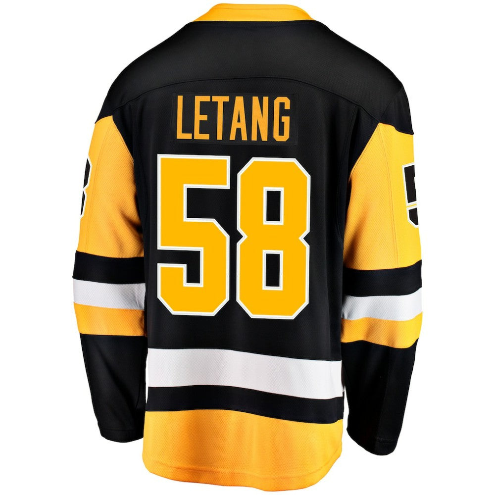 Kris Letang Pittsburgh Penguins Fanatics Home Breakaway Jersey - Black | US 200119689