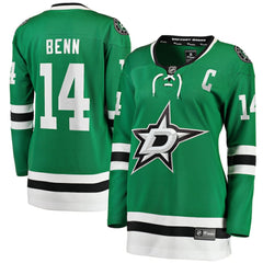 Jamie Benn Dallas Stars Fanatics Women's Captain Patch Home Breakaway Player Jersey - Kelly Green | US 200119693