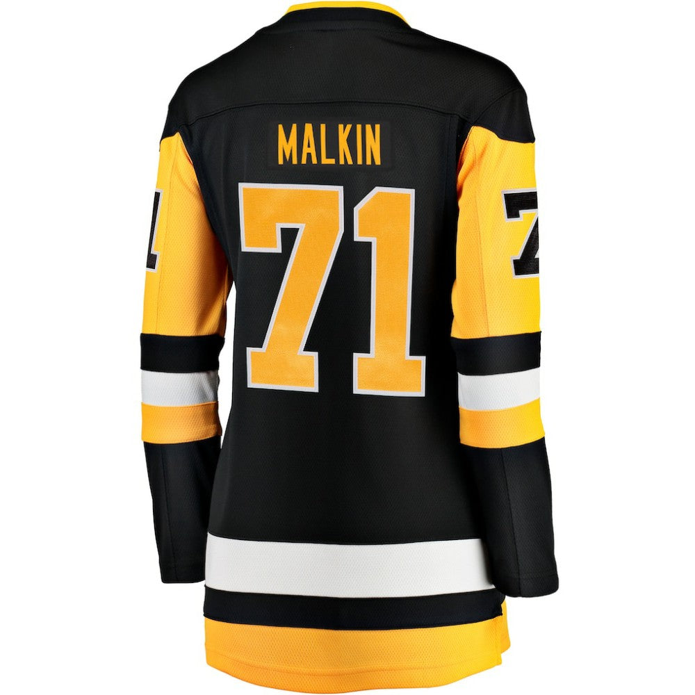 Evgeni Malkin Pittsburgh Penguins Fanatics Women's Home Breakaway Player Jersey - Black | US 200119695