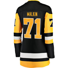 Evgeni Malkin Pittsburgh Penguins Fanatics Women's Home Breakaway Player Jersey - Black | US 200119695