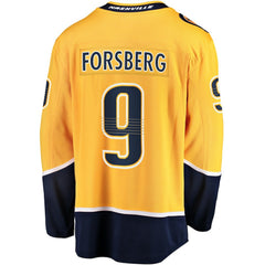 Filip Forsberg Nashville Predators Fanatics Home Breakaway Jersey - Gold | US 200119697