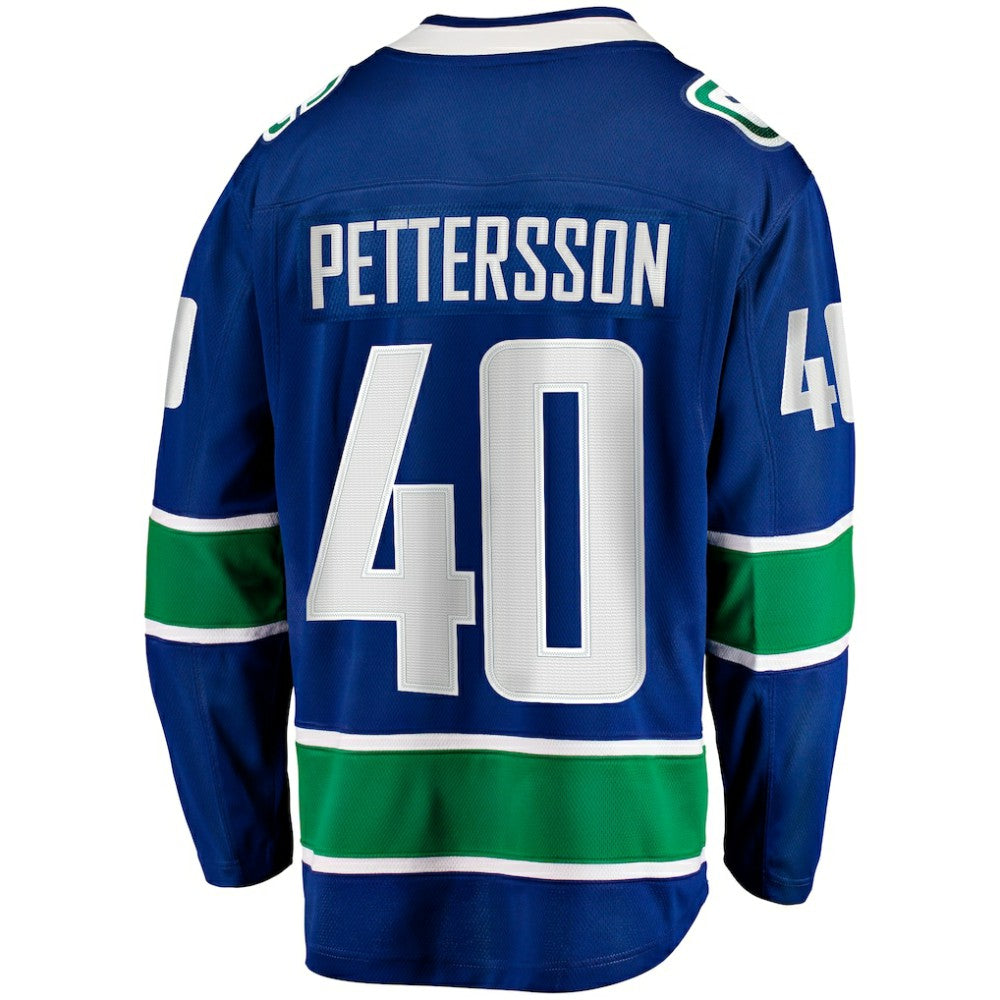 Elias Pettersson Vancouver Canucks Fanatics Home Breakaway Jersey - Blue | US 200119699