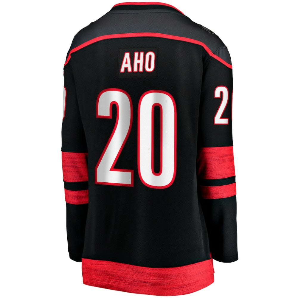 Sebastian Aho Carolina Hurricanes Fanatics Women's Home Breakaway Player Jersey - Black | US 200119702