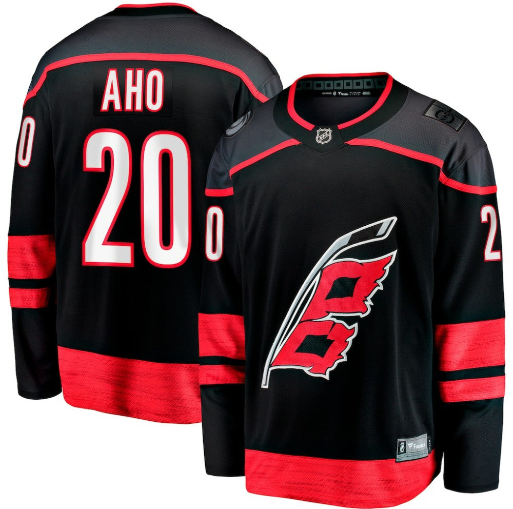 Sebastian Aho Carolina Hurricanes Fanatics Home Breakaway Jersey - Black | US 200119703