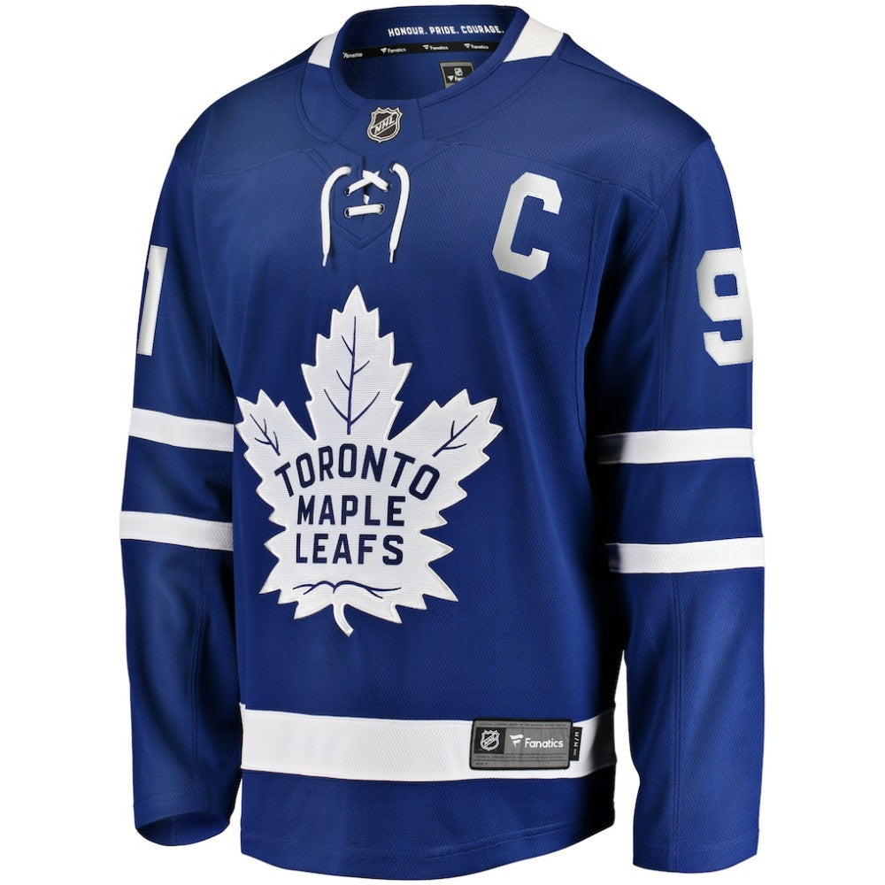 John Tavares Toronto Maple Leafs Fanatics Captain Patch Home Breakaway Jersey - Blue | US 200119708