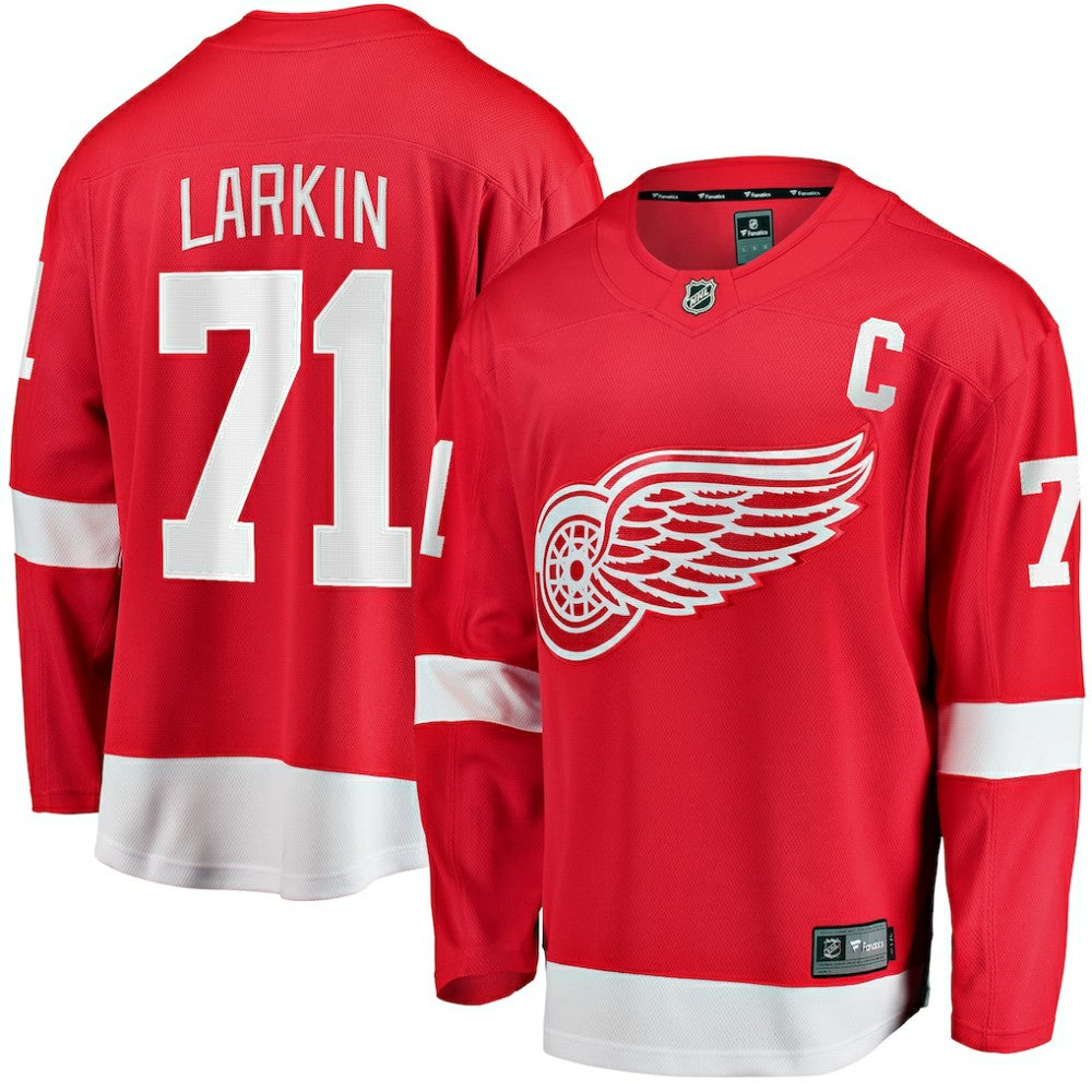 Dylan Larkin Detroit Red Wings Fanatics Branded Captain Home Breakaway Jersey - Red | US 200119709