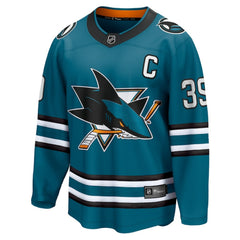 Logan Couture San Jose Sharks Fanatics Home Breakaway Jersey - Teal | US 200119711