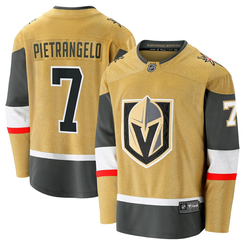 Alex Pietrangelo Vegas Golden Knights Fanatics Home Breakaway Jersey - Gold | US 200119713