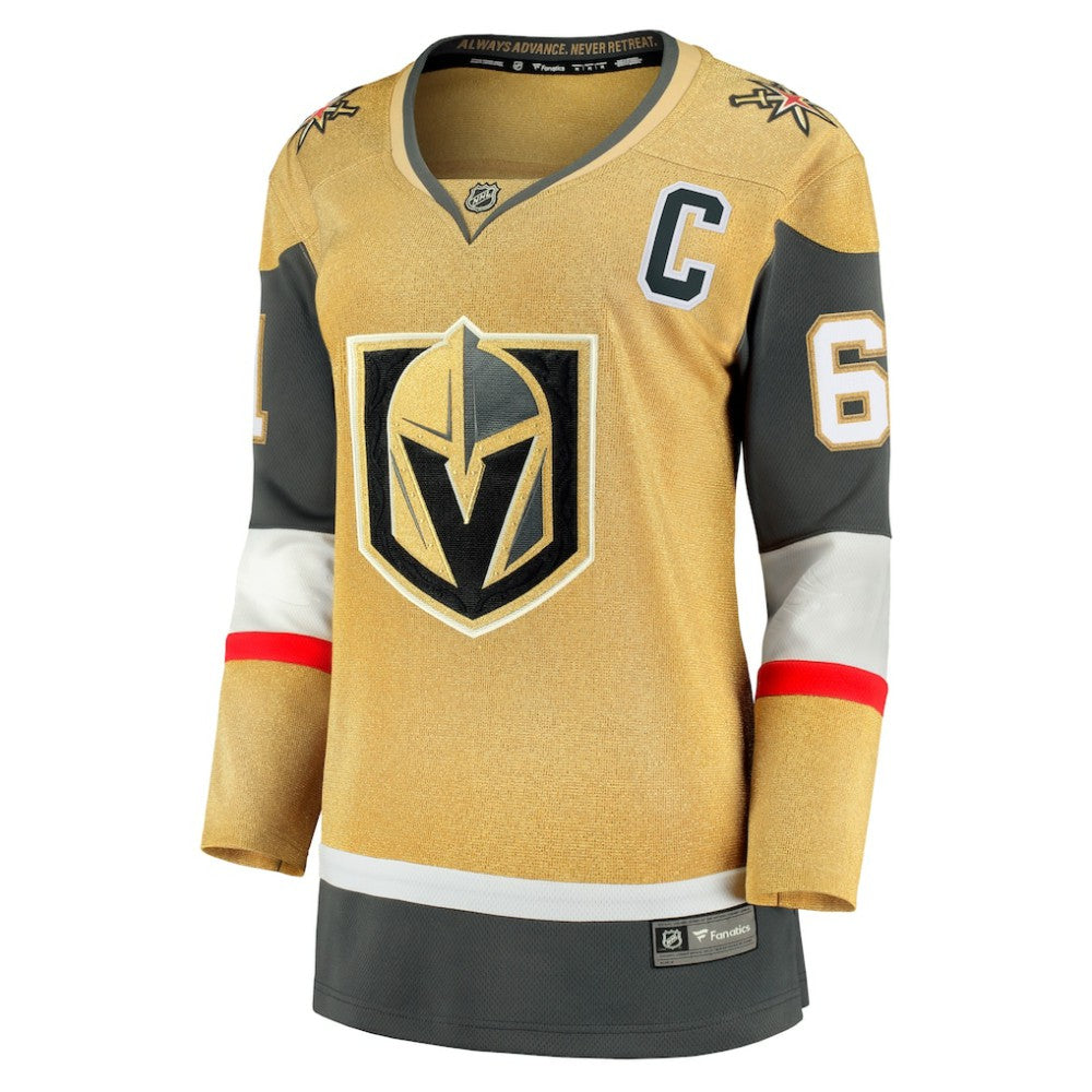 Mark Stone Vegas Golden Knights Fanatics Women's Captain Patch Home Breakaway Player Jersey - Gold | US 200119714