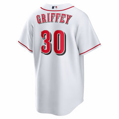 Ken Griffey Jr. Cincinnati Reds Nike Home Retired Player Replica Jersey - White Jerseys