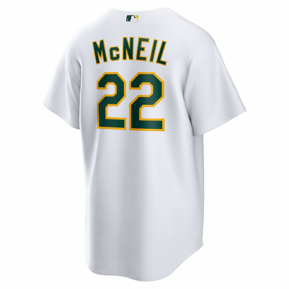 Jeff McNeil Athletics Nike Home Replica Jersey - White Jerseys