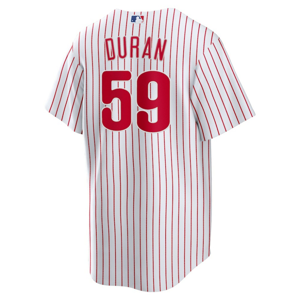 Jhoan Duran Philadelphia Phillies Nike Home Replica Jersey - White Jerseys