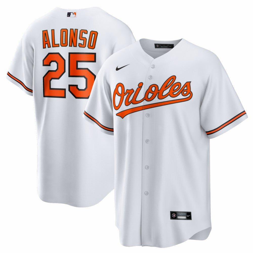 Pete Alonso Baltimore Orioles Nike Home Replica Jersey - White Jerseys