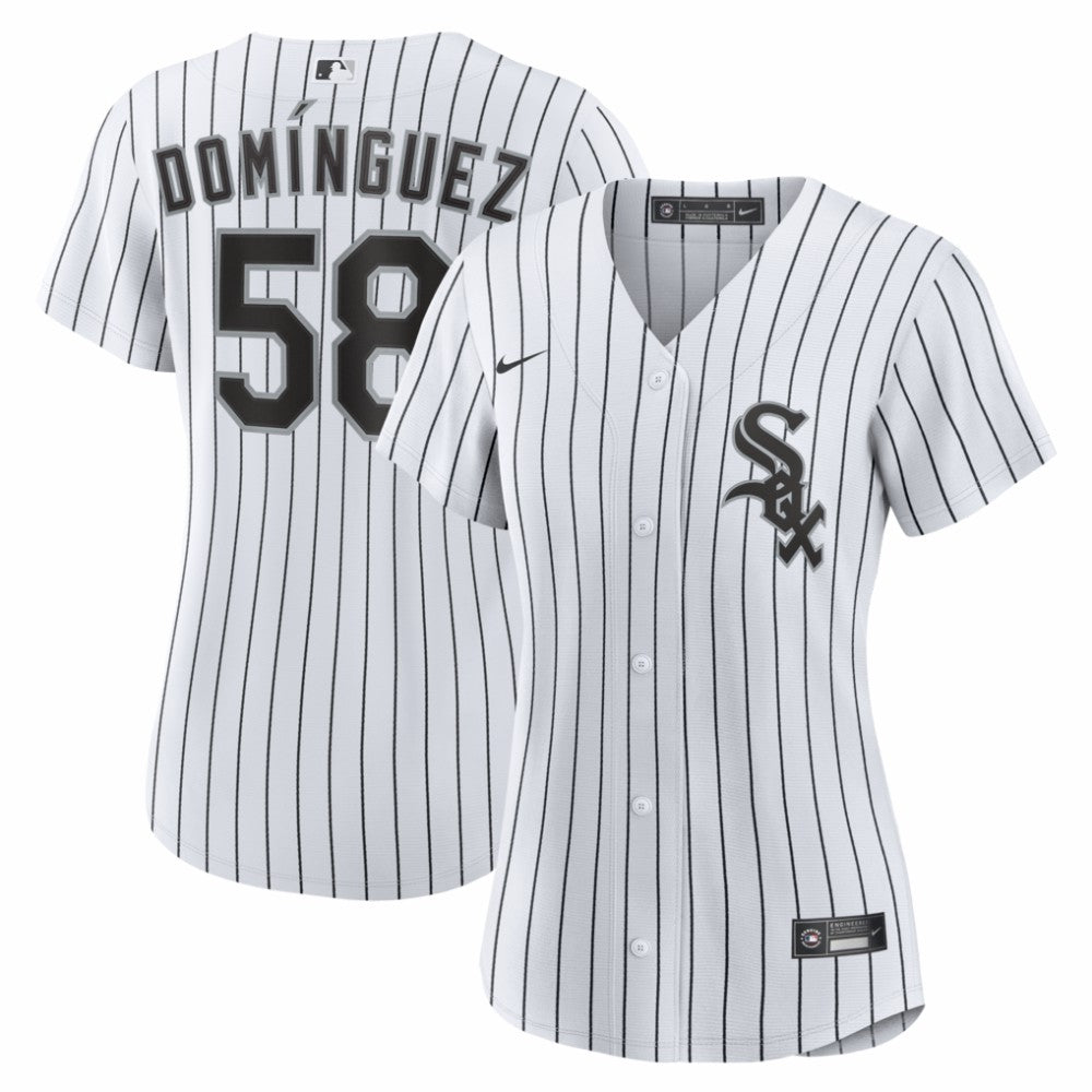 Seranthony Domínguez Chicago White Sox Nike Women's Home Replica Jersey - White Jerseys