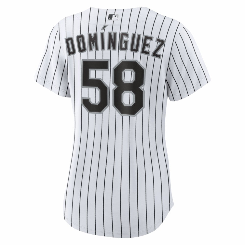 Seranthony Domínguez Chicago White Sox Nike Women's Home Replica Jersey - White Jerseys