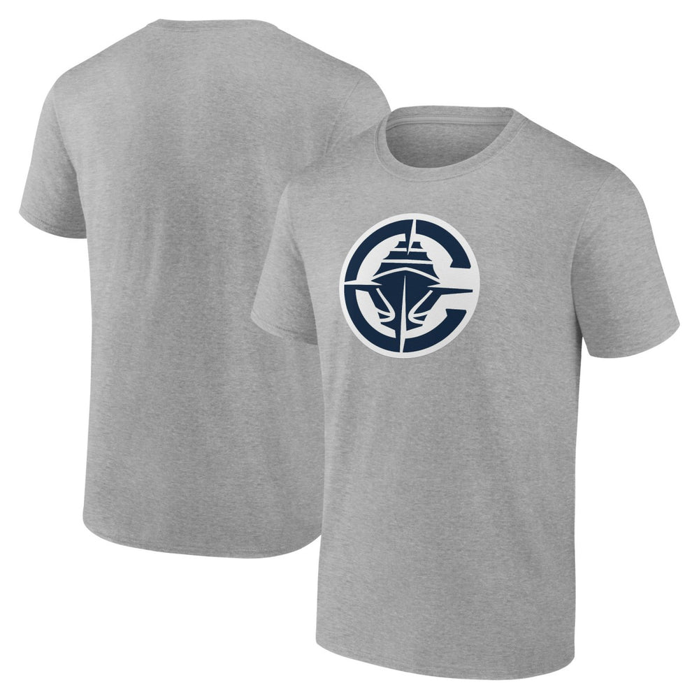 LA Clippers Primary Logo T-Shirt Heather Gray outlet