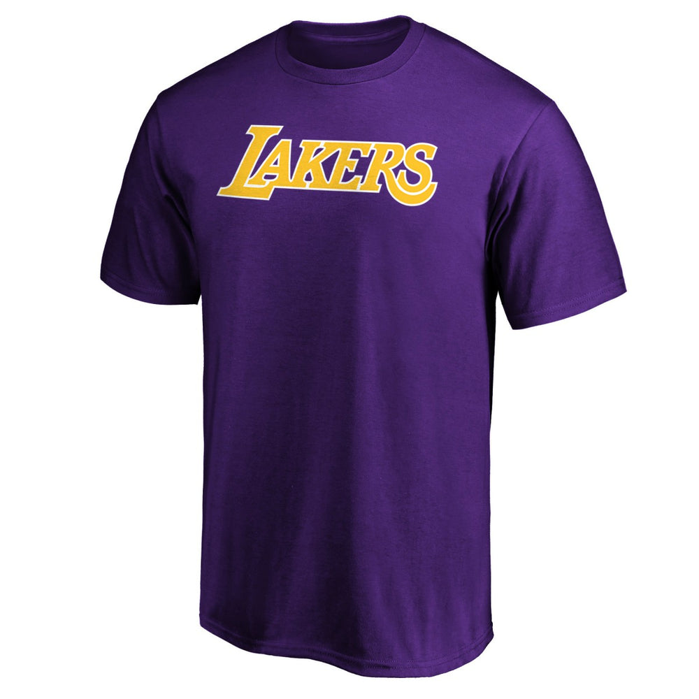 Los Angeles Lakers Wordmark Alt T-Shirt Purple