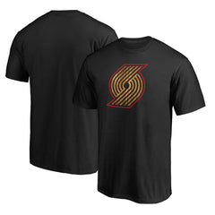 Portland Trail Blazers Hardwood T-Shirt Black