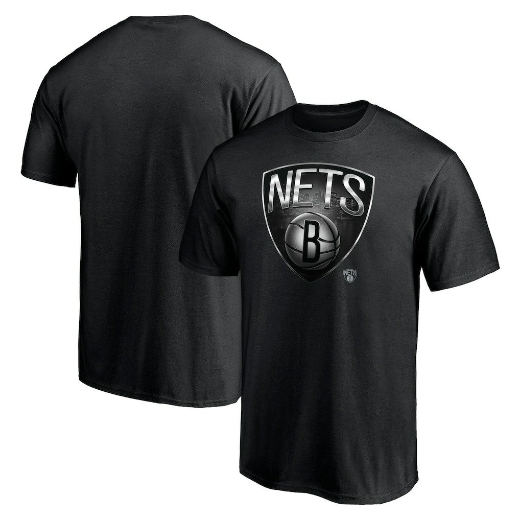 Brooklyn Nets Midnight Mascot T-Shirt Black