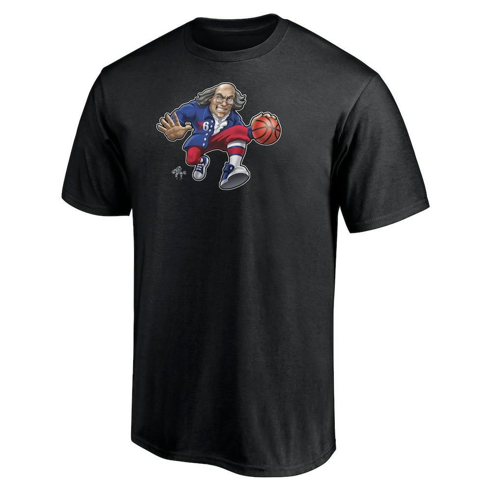 Philadelphia 76ers Midnight Mascot T-Shirt Black outlet