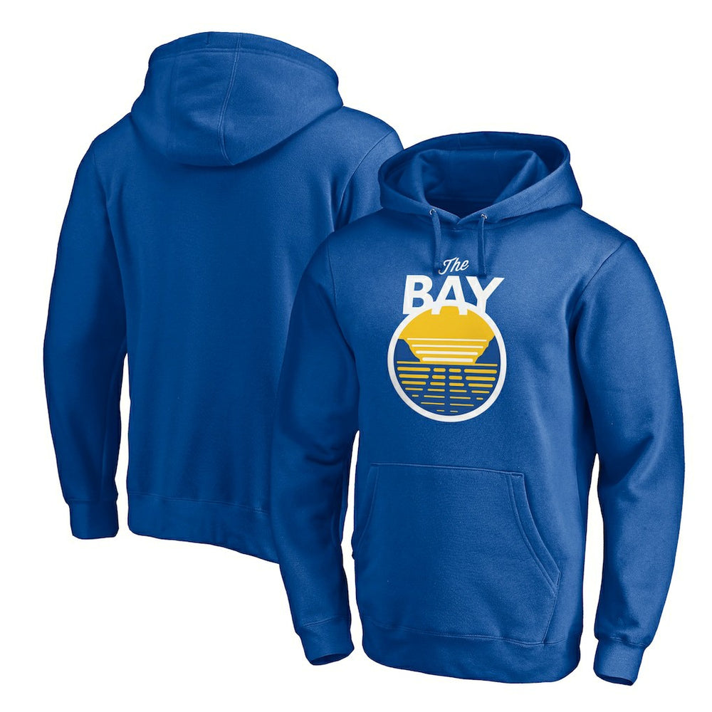 Golden State Warriors The Bay Logo Pullover Hoodie Royal outlet