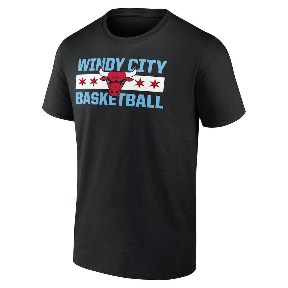 Chicago Bulls Hometown Collection Windy City T-Shirt Black