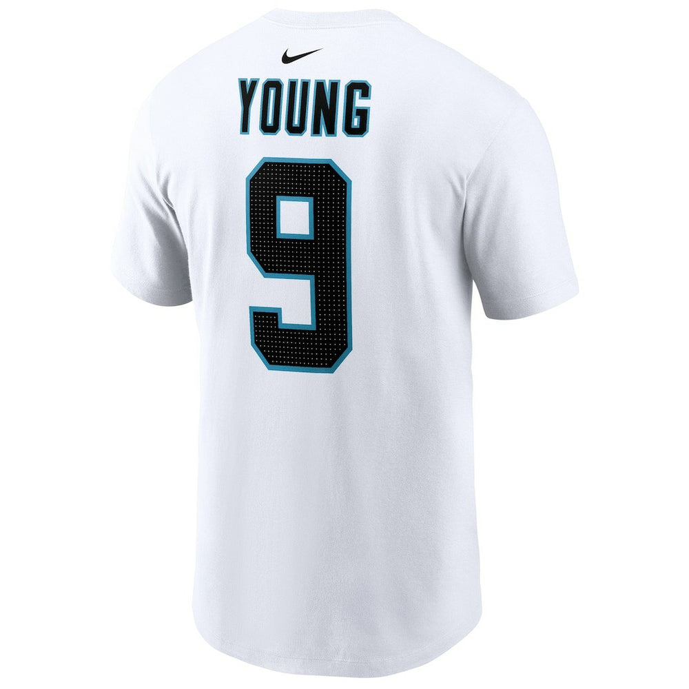 Bryce Young Carolina Panthers Player Name & Number T-Shirt - White T-shirts