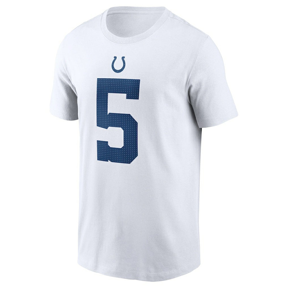 Anthony Richardson Indianapolis Colts Player Name & Number T-Shirt - White T-shirts