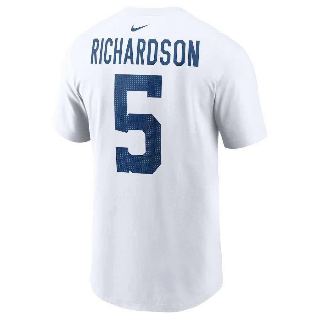 Anthony Richardson Indianapolis Colts Player Name & Number T-Shirt - White T-shirts