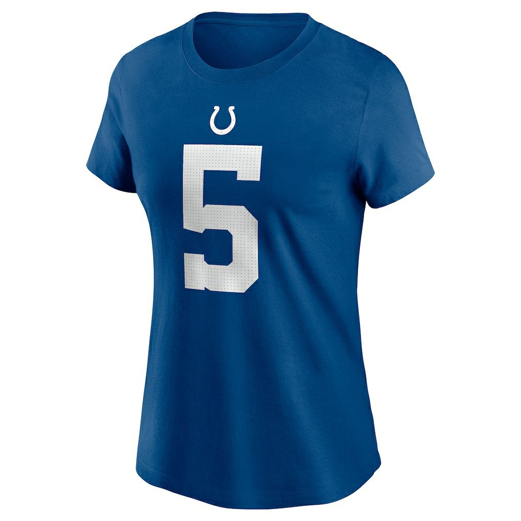 Anthony Richardson Indianapolis Colts Women's Player Name & Number T-Shirt - Royal T-shirts