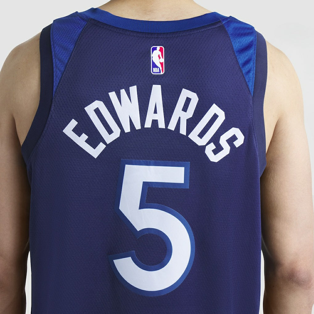 Anthony Edwards Minnesota Timberwolves Unisex Swingman Jersey Icon Edition Navy - Nike outlet