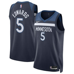 Anthony Edwards Minnesota Timberwolves Unisex Swingman Jersey Icon Edition Navy - Nike outlet