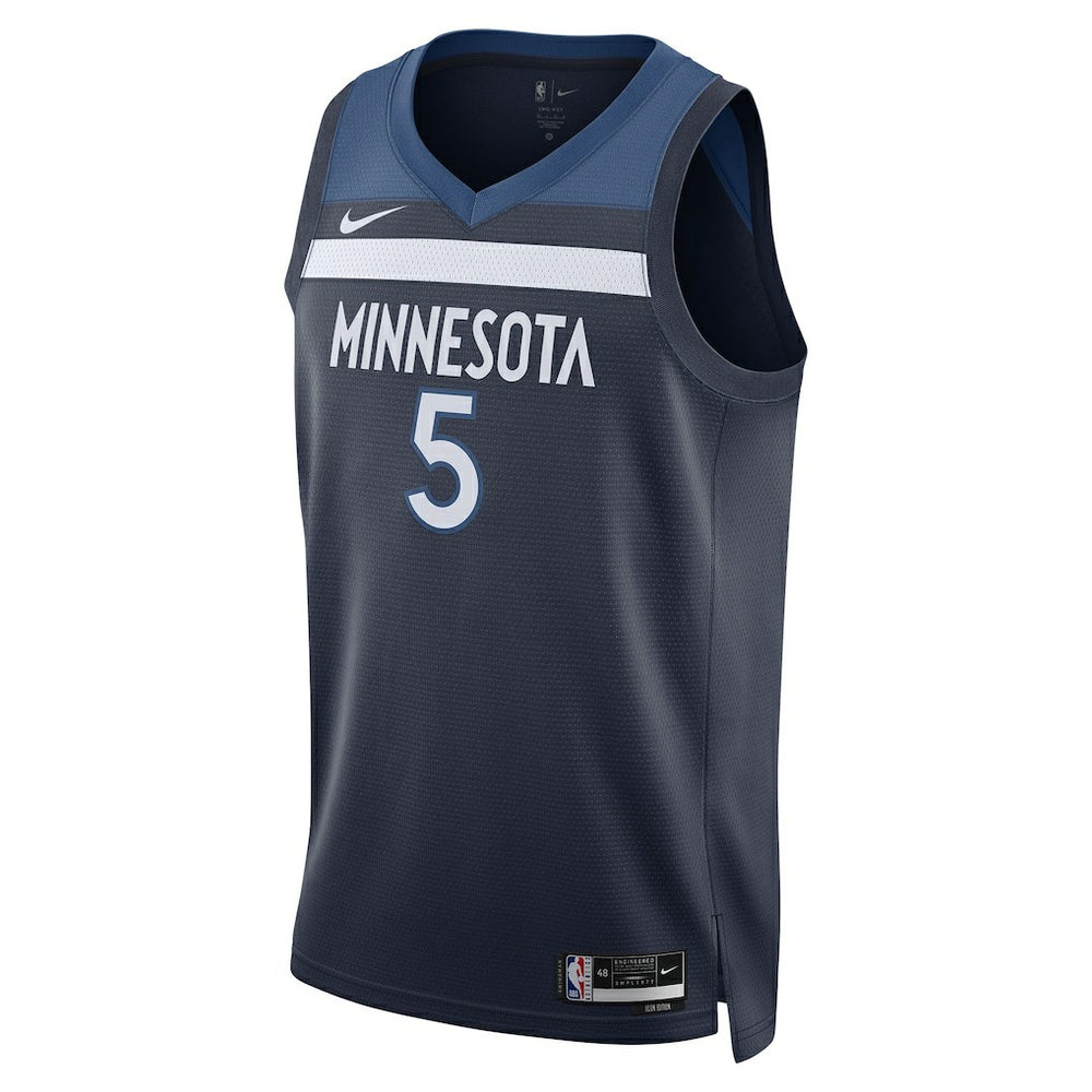 Anthony Edwards Minnesota Timberwolves Unisex Swingman Jersey Icon Edition Navy - Nike outlet
