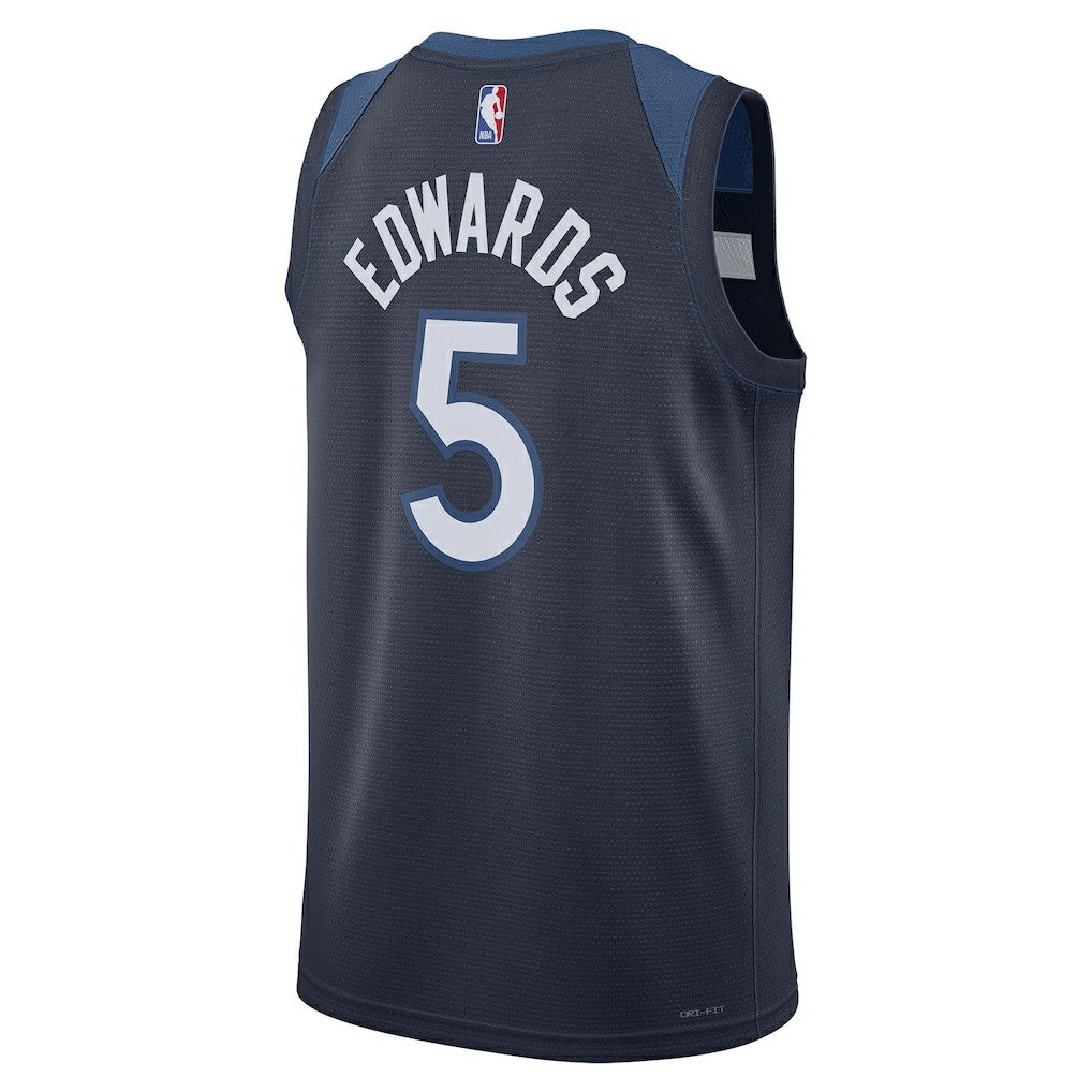 Anthony Edwards Minnesota Timberwolves Unisex Swingman Jersey Icon Edition Navy - Nike outlet
