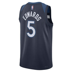 Anthony Edwards Minnesota Timberwolves Unisex Swingman Jersey Icon Edition Navy - Nike outlet